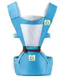 Kiddale Baby Carrier Sling with Hip Seat - Blue