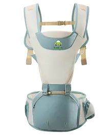Kiddale Ergonomically Designed Baby Carrier With Hip Seat - Blue