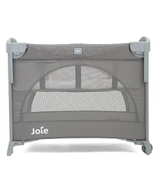 Joie Kubbie Sleep Playpyard With Ultra Secure Frame - Grey