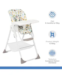 Joie Snacker 2 In 1 High Chair - Multicolor