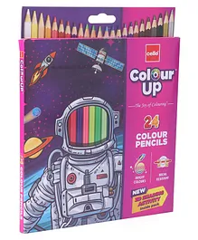 Cello ColourUp Colour Pencils Pack of 24 - Multicolour