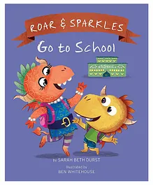 Roar & Sparkles Go To School Book - English