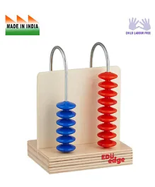 Eduedge Wooden Ten's Abacus Educational Toy - Multicolour