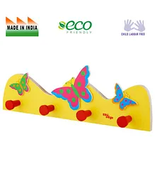 Eduedge Butterfly Wall Hanger - Yellow