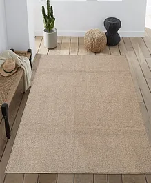 Saral Home Polypropylene Carpet - Beige