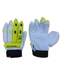 Wasan Cricket Batting Batting Gloves Small - Yellow Blue