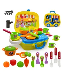 NHR Kitchen Play Food Set Multicolor - 26 Pieces