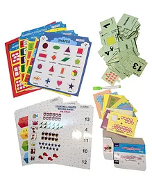 Dr. Mady's Counting & Shapes Learning and Educational Kit - Multicolor