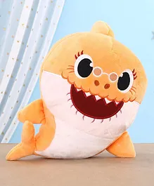 Baby Shark Plush Soft Toy Granny Shark Orange - Height 20 cm