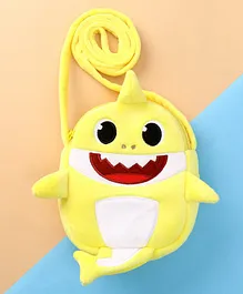 Baby Shark Plush Sling Bag - Yellow
