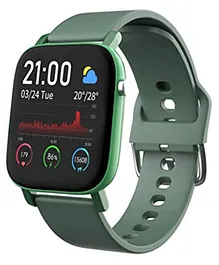 AQFIT W11 Smartwatch IP68 Waterproof Fitness Tracker - Olive Green