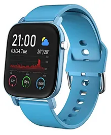 AQFIT W11 Smartwatch IP68 Waterproof Fitness Tracker - Powder Blue
