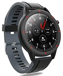 AQFIT W15 Fitness Smartwatch Activity Tracker - Grey Black