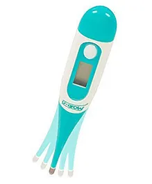 U-grow Digital Thermometer with Waterproof Flexible Tip - White Blue