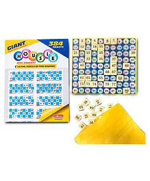 Toymate Giant Housie Board Game 384 Tickets - Multicolor
