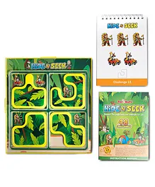 Toymate's Hide N Seek Jungle Puzzle Game - 6 Pieces