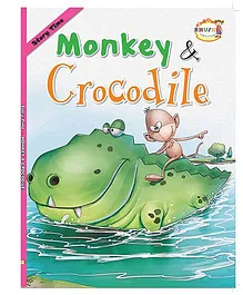 Monkey & Crocodile Story Book - English