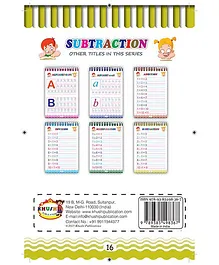 Subtraction Book - English