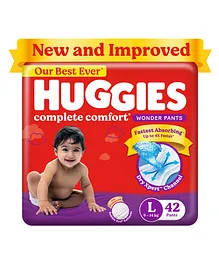 Huggies Wonder Pants Large Pant Style Diapers - 42 Pieces
