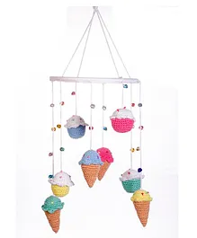 Happy Threads Dessertland Crochet Wind Chimes - Multicolor