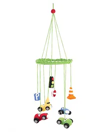 Happy Threads Traffic Mania Crochet Wind Chimes - Multicolor