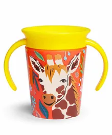 Munchkin Twin Handle Cup Giraffe Print - Multicolor