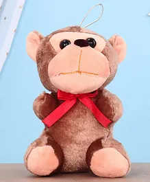 Dimpy Stuff Clip On Monkey Soft Toy  Brown - Height 15.5 cm