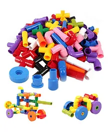 VWorld Building Blocks Pipes Puzzle Set Multicolor - 48 Pieces