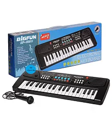 Flyers Bay 37 Key Electric Piano Keyboard Musical Toy - Black