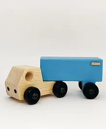 Loyora Jack Wooden Truck Toy - Blue