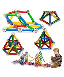 Skylofts Magnetic Building Blocks Educational Toy Multicolor - 157 Pieces 