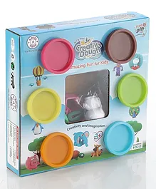 Aditi Toys Creative Dough Gift Pack of 6 - 50 gm each
