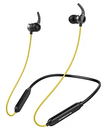 Ambrane Anb-33 Neckband Bluetooth Earphone - Yellow
