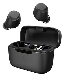 Ambrane Dots-11 In Ear Wireless With Mic Headphones - Black