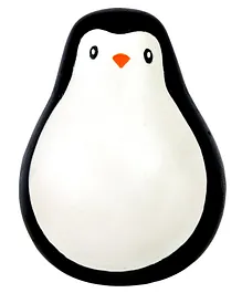 Wufiy Penguin Shaped Wooden Roly Poly Toy - Black 