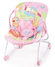 Mastela Baby Rocker With Canopy - Pink