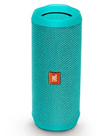 JBL Flip 4 Portable Wireless Bluetooth Speaker with In Built Mic - Teal Green