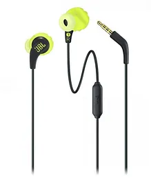 JBL Endurance Run Sweat-Proof In-Ear Wired Headphones with Mic - Yellow