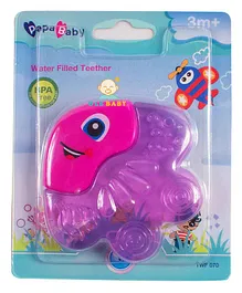 Ole Baby Fish Shaped Water Filled Teether - Purple
