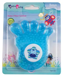 Ole Baby Foot Shaped Water Filled Teether - Blue