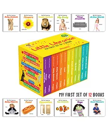 Majestic Book My First Learning Little Librarian Board Book Set of 12 - English