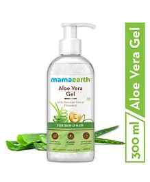 mamaearth Aloe Vera Gel with Vitamin E for Skin & Hair - 300 ml