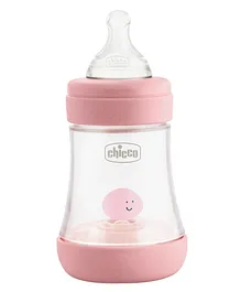 Chicco Feeding Bottle with Silicone Nipple - 150 ml