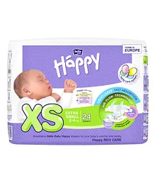 Bella Baby Happy Diapers Extra Small - 24 Pieces