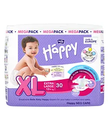 Bella Baby Happy Diapers Extra Large - 30 Pieces