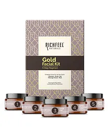 Richfeel Naturals Gold Facial Kit - 250 gm