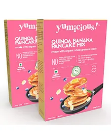 Yumicious Organic Quinoa Banana Pancake Mix - 250 gm Each