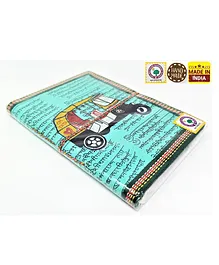 A&A Kreative Box Auto Rickshaw Themed Diary with 50 Stickers - 40 Pages