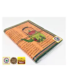 A&A Kreative Box Indian Kettle Themed Diary with 50 Stickers - 40 Pages