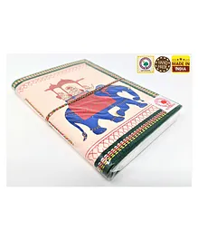 A&A Kreative Box  Royal India Themed Diary with 50 Stickers - 40 Pages